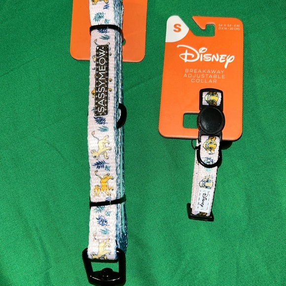 Sassy Meow Disney Lion King Cat Collar (S) and Matching Leash - Picture 2 of 7